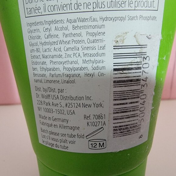 Dr Wolff Plantur 39 Phyto-Nutrients Revitalizing Conditioner - Picture 12 of 13